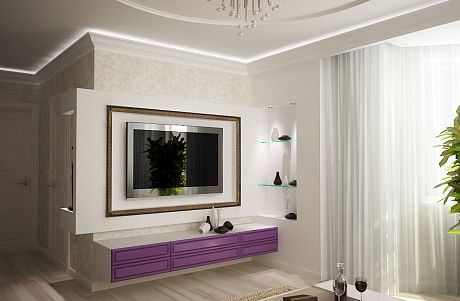 Дизайн-проект интерьера 2-х комнатной квартиры по ул.Московская